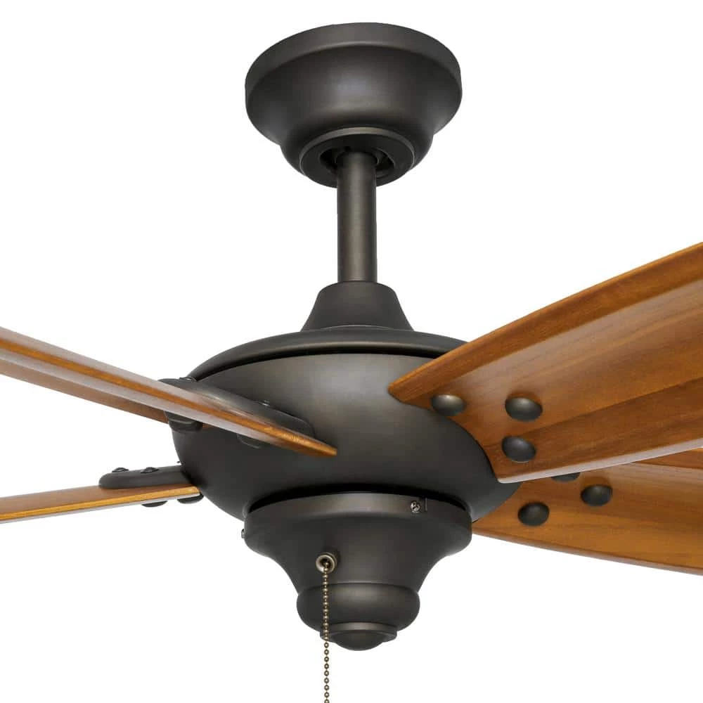 Home Decorators Collection Altura 48 in. Indoor/Outdoor Oil-Rubbed Bronze Ceiling Fan with Downrod and Reversible Motor; Light Kit Adaptable 3 Home Decorators Collection Altura 48 in. Indoor/Outdoor Oil-Rubbed Bronze Ceiling Fan with Downrod and Reversible Motor; Light Kit Adaptable - Image 3