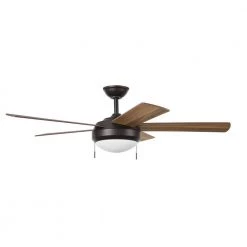 Hampton Bay Claret 52 in. Indoor Oil Rubbed Bronze Ceiling Fan with Light Kit -Fans Shop oiled rubbed bronze hampton bay ceiling fans with lights sw20006 orb c3 1000