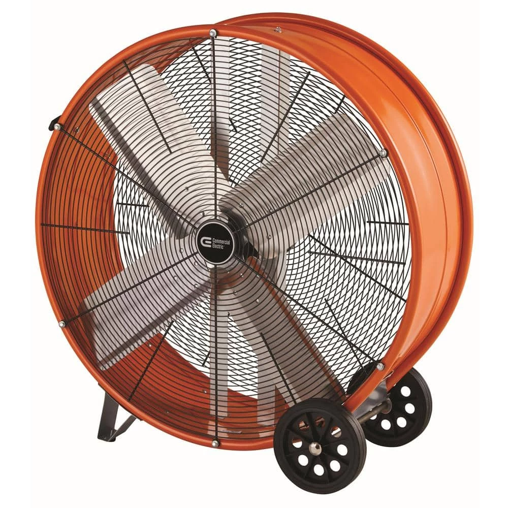 Commercial Electric 30 in. Heavy Duty 2-Speed Direct Drive Drum Fan 1 Commercial Electric 30 in. Heavy Duty 2-Speed Direct Drive Drum Fan