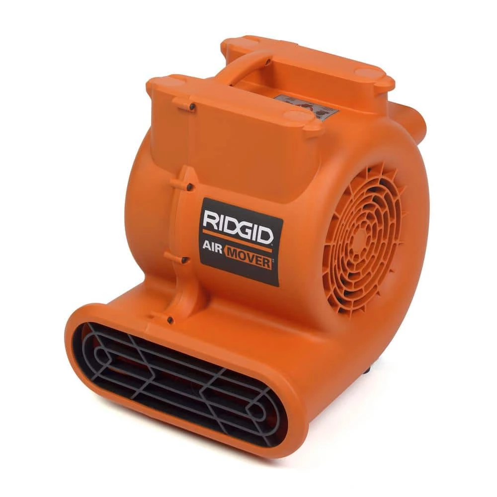 RIDGID 1625 CFM 3-Speed Blower Fan Air Mover with 3 Operating Positions for Water Damage Restoration 4 RIDGID 1625 CFM 3-Speed Blower Fan Air Mover with 3 Operating Positions for Water Damage Restoration - Image 4