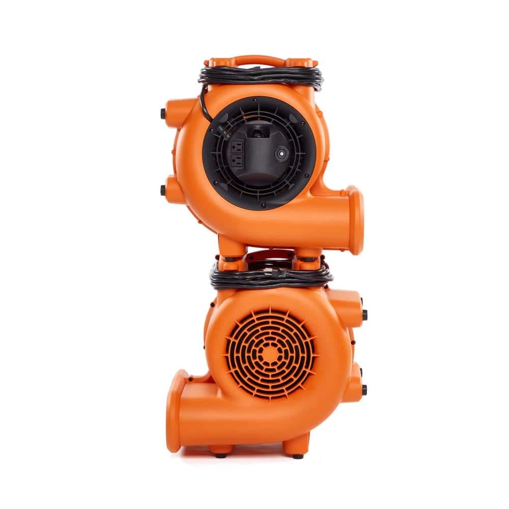 RIDGID 1625 CFM 3-Speed Blower Fan Air Mover with Daisy Chain, 3 Operating Positions for Water Damage Restoration 8 RIDGID 1625 CFM 3-Speed Blower Fan Air Mover with Daisy Chain, 3 Operating Positions for Water Damage Restoration - Image 8