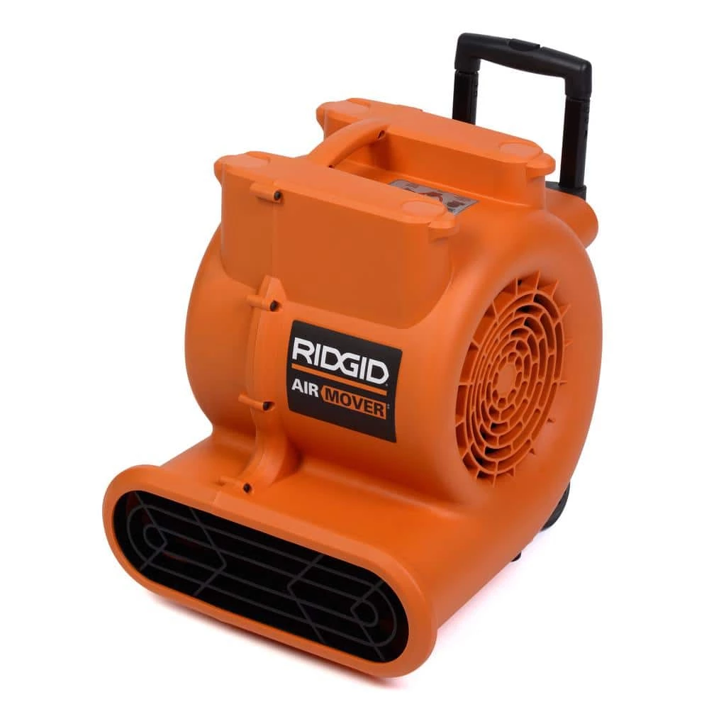 RIDGID 1625 CFM 3-Speed Portable Blower Fan Air Mover with Collapsible Handle and Rear Wheels for Water Damage Restoration 5 RIDGID 1625 CFM 3-Speed Portable Blower Fan Air Mover with Collapsible Handle and Rear Wheels for Water Damage Restoration - Image 5