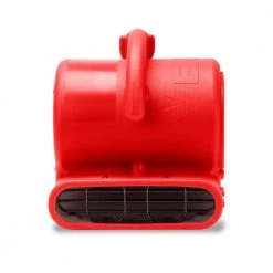 B-Air 1/4 HP Air Mover Blower Fan for Water Damage Restoration Carpet Dryer Floor Home and Plumbing Use in Red -Fans Shop red b air blower fans ba vp 25 rd 4f 1000