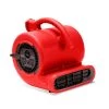 B-Air 1/4 HP Air Mover Blower Fan for Water Damage Restoration Carpet Dryer Floor Home and Plumbing Use in Red