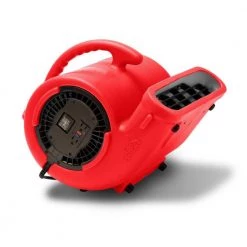 B-Air 1/3 HP Air Mover for Water Damage Restoration Carpet Dryer Janitorial Floor Blower Fan in Red -Fans Shop red b air blower fans ba vp x34 rd c3 1000