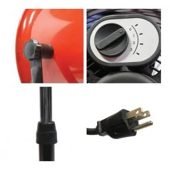 Maxx Air Adjustable-Height 3-Speed 16 in. Pedestal Fan -Fans Shop red maxx air pedestal fans hvpf16tredups 44 1000