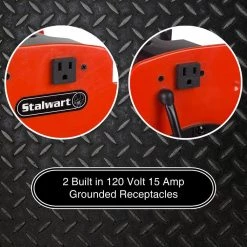 Stalwart Portable Adjustable Blower Fan with 3 Speeds -Fans Shop red stalwart blower fans m600038 4f 1000