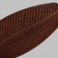 Monte Carlo Cruise 52 in. Indoor/Outdoor Roman Bronze Ceiling Fan with American Walnut Palm Leaf Blades -Fans Shop roman bronze with american walnut blades monte carlo ceiling fans without lights 5cu52rb fa 1000