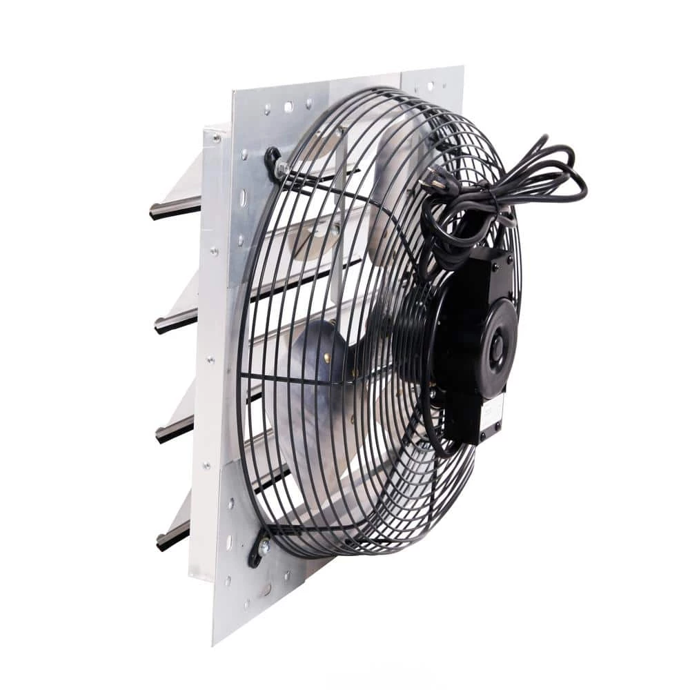 Hessaire 1400 CFM Shutter Exhaust Fan Wall Mounted 2 Hessaire 1400 CFM Shutter Exhaust Fan Wall Mounted - Image 2