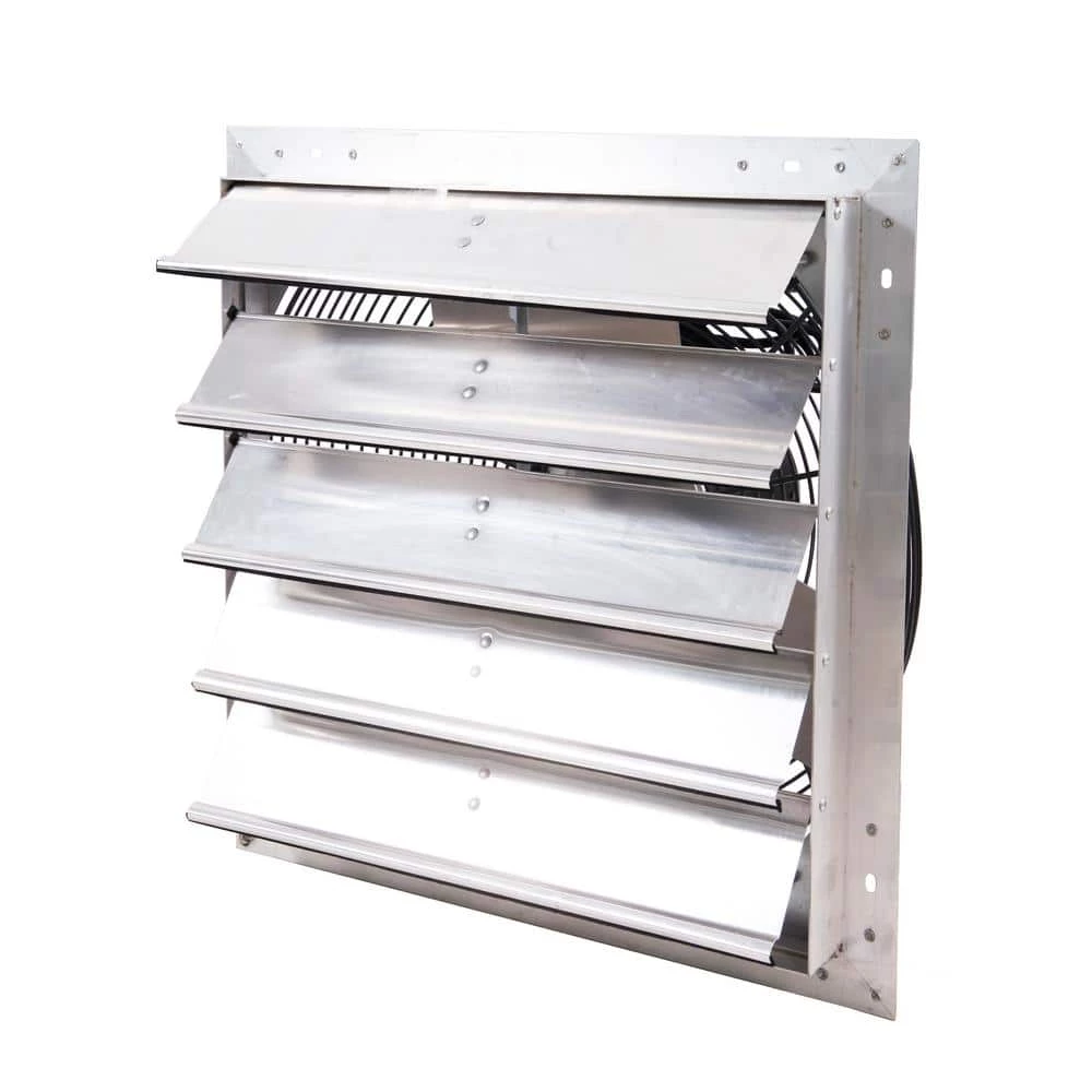 Hessaire 2860 CFM Shutter Exhaust Fan Wall Mounted 1 Hessaire 2860 CFM Shutter Exhaust Fan Wall Mounted