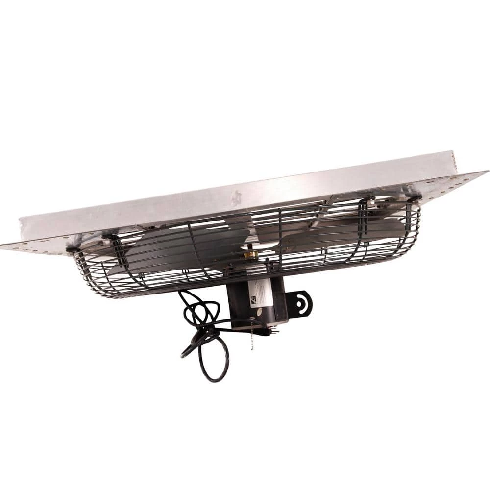 Hessaire 30 in. 5895 CFM Shutter Exhaust Fan Wall Mounted 4 Hessaire 30 in. 5895 CFM Shutter Exhaust Fan Wall Mounted - Image 4