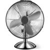 Amucolo 17 in. 3-Speed Silver Stand Fan Oscillation Pedestal Fan Horizontal 75° Low Noise