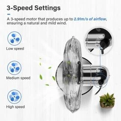Aoibox Adjustable-Height 53 in. Heavy Duty Metal Stand Pedestal Fan, 3 Settings Spds, Low Noise, High-Velocity Quality Durable -Fans Shop silver pedestal fans snmx026 1f 1000