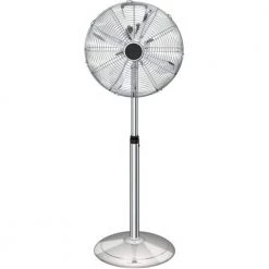 Aoibox Adjustable-Height 53 in. Heavy Duty Metal Stand Pedestal Fan, 3 Settings Spds, Low Noise, High-Velocity Quality Durable