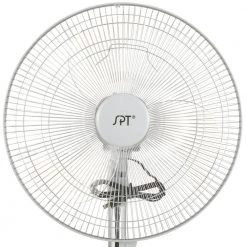 SPT Adjustable-Height 36 in. Oscillating Pedestal Fan with Heavy Duty 13 SPT Adjustable-Height 36 in. Oscillating Pedestal Fan with Heavy Duty -Fans Shop silver spt pedestal fans sf 1816b 1f 1000