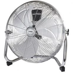 Optimus 12 in. Industrial Grade High Velocity Drum Fan with Chrome Grill