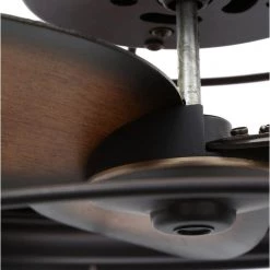 Home Decorators Collection Bentley II 18 in. Indoor/Outdoor Tarnished Bronze Oscillating Ceiling Fan with Wall Control -Fans Shop tarnished bronze home decorators collection ceiling fans without lights al14 tb 4f 1000