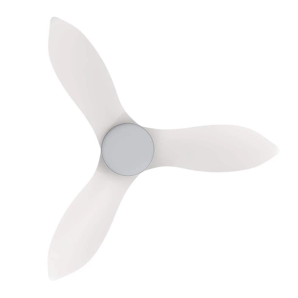 CARRO Daisy 36 in. Dimmable LED Indoor/Outdoor White Smart Ceiling Fan with Light and Remote, Works with Alexa/Google Home 8 CARRO Daisy 36 in. Dimmable LED Indoor/Outdoor White Smart Ceiling Fan with Light and Remote, Works with Alexa/Google Home - Image 8