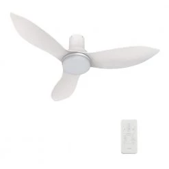 CARRO Daisy 36 in. Dimmable LED Indoor/Outdoor White Smart Ceiling Fan with Light and Remote, Works with Alexa/Google Home 17 CARRO Daisy 36 in. Dimmable LED Indoor/Outdoor White Smart Ceiling Fan with Light and Remote, Works with Alexa/Google Home -Fans Shop white carro ceiling fans with lights hs363v2 l12 w1 1 fm 4f 1000