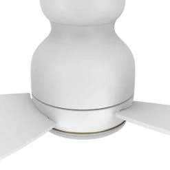 CARRO Trendsetter 52 in. Dimmable LED Indoor/Outdoor White Smart Ceiling Fan with Light and Remote, Works w/Alexa/Google Home 14 CARRO Trendsetter 52 in. Dimmable LED Indoor/Outdoor White Smart Ceiling Fan with Light and Remote, Works w/Alexa/Google Home -Fans Shop white carro ceiling fans with lights hs523q l12 w1 1 4f 1000