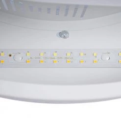 OUKANING 21 in. Integrated LED Indoor White Smart Enclosed Ceiling Fan with light 11 OUKANING 21 in. Integrated LED Indoor White Smart Enclosed Ceiling Fan with light -Fans Shop white ceiling fans with lights hg wmtzxl 3023 66 1000