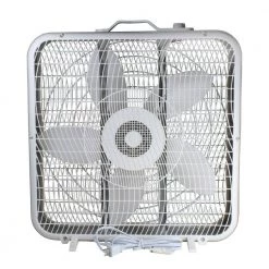 Comfort Zone 20 in. White High Performance Box Fan with Carry Handle 19 Comfort Zone 20 in. White High Performance Box Fan with Carry Handle -Fans Shop white comfort zone box fans cz200a fa 1000