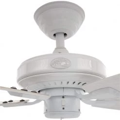 Hampton Bay Gazebo II 42 in. Indoor/Outdoor White Ceiling Fan -Fans Shop white hampton bay ceiling fans without lights yg187 wh 1f 1000