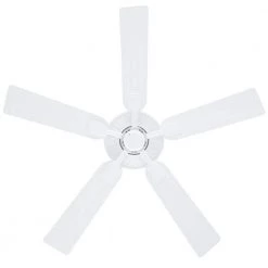 Hampton Bay Barrow Island 52 in. Indoor/Outdoor White Ceiling fan 20 Hampton Bay Barrow Island 52 in. Indoor/Outdoor White Ceiling fan -Fans Shop white hampton bay ceiling fans without lights yg529 wh 4f 1000