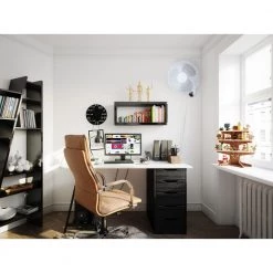 Hampton Bay 16 in. Indoor Wall Mount Fan with Remote 11 Hampton Bay 16 in. Indoor Wall Mount Fan with Remote -Fans Shop white hampton bay wall mounted fans cz16pwrhd2 1f 1000