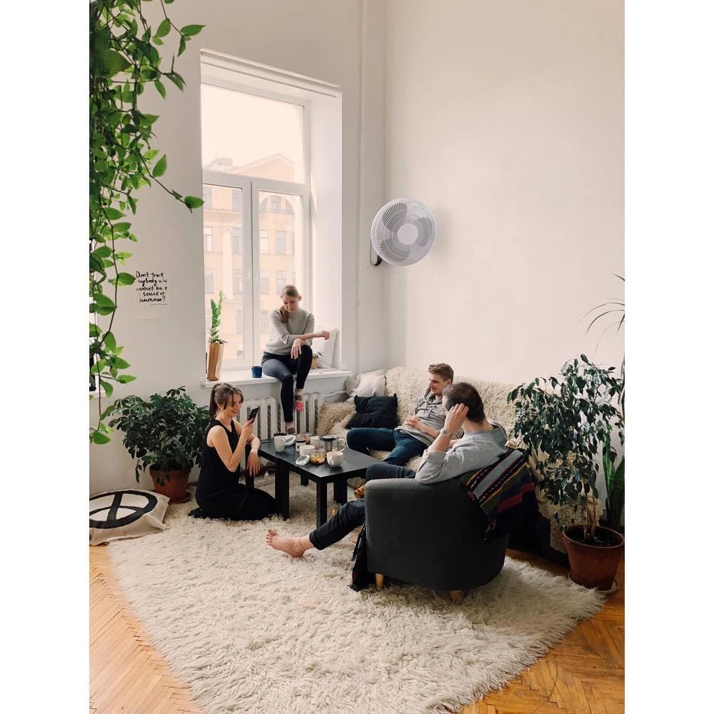 Hampton Bay 16 in. Indoor Wall Mount Fan with Remote 6 Hampton Bay 16 in. Indoor Wall Mount Fan with Remote - Image 6