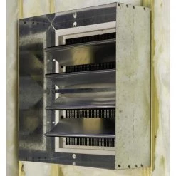 Hessaire 2160 CFM Shutter Exhaust Fan Ceiling Mounted -Fans Shop white hessaire whole house fans ec14 1f 1000