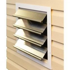 Hessaire 2160 CFM Shutter Exhaust Fan Wall Mounted -Fans Shop white hessaire whole house fans es14 1f 1000