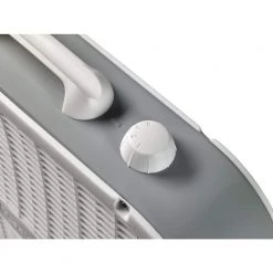 Lasko 20 in. 3 Speed White Box Fan with Save-Smart Technology for Energy Efficiency -Fans Shop white lasko box fans b20201 c3 1000