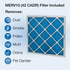 Lasko Air Flex 20 in. 3- Speed Air Purifier and Room Fan -Fans Shop white lasko box fans ff305 c3 1000