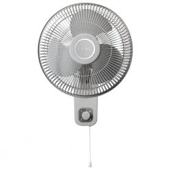 Lasko 12 in. 3-Speed Oscillating Wall-Mount Fan