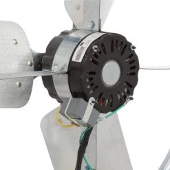 Master Flow 4500 CFM 24 in. Direct Drive Whole House Fan with Shutter -Fans Shop white master flow whole house fans whfs24m 40 1000