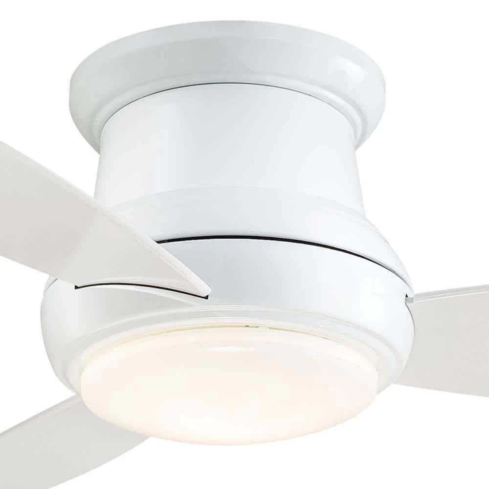 MINKA-AIRE Concept II 44 in. Integrated LED Indoor White Ceiling Fan with Light with Remote Control 7 MINKA-AIRE Concept II 44 in. Integrated LED Indoor White Ceiling Fan with Light with Remote Control - Image 7