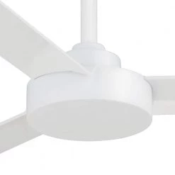 MINKA-AIRE Roto 52 in. Indoor White Ceiling Fan with Wall Control -Fans Shop white minka aire ceiling fans without lights f524 whf 4f 1000