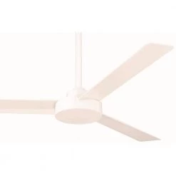 MINKA-AIRE Roto 52 in. Indoor White Ceiling Fan with Wall Control -Fans Shop white minka aire ceiling fans without lights f524 whf 66 1000