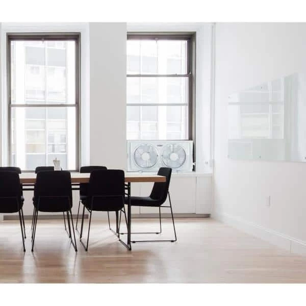 Optimus 7 in. Twin Window Fan in White 2 Optimus 7 in. Twin Window Fan in White - Image 2