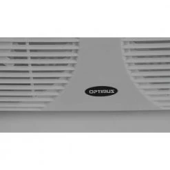 Optimus 8 in. Reversible Twin Window Fan with Thermostat -Fans Shop white optimus window fans 98578922m 1f 1000