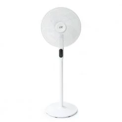SPT 51 in. Oscillating Pedestal Fan with Remote and Timer in White -Fans Shop white spt pedestal fans sf 16d48wb c3 1000