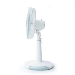SPT Adjustable-Height 39 in. Oscillating Pedestal Fan with O-shaped Oscillation -Fans Shop white spt pedestal fans sf 16s88b 4f 1000