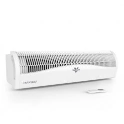 Vornado Transom 26 in. 4-Speeds Window Fan with Remote Control Reversible Exhaust Mode Weather Resistant Case Whole Room