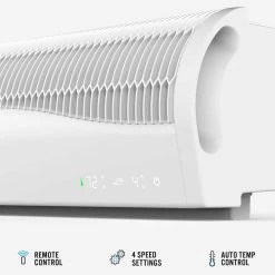 Vornado Transom 26 in. 4-Speeds Window Fan with Remote Control Reversible Exhaust Mode Weather Resistant Case Whole Room 9 Vornado Transom 26 in. 4-Speeds Window Fan with Remote Control Reversible Exhaust Mode Weather Resistant Case Whole Room -Fans Shop white vornado window fans fa1 0136 43 c3 1000