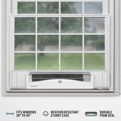 Vornado Transom AE 26 in. 4-Speeds Window Fan with Alexa Reversible Exhaust Mode Weather Resistant Case Whole Room 10 Vornado Transom AE 26 in. 4-Speeds Window Fan with Alexa Reversible Exhaust Mode Weather Resistant Case Whole Room -Fans Shop white vornado window fans fa1 0137 43 4f 1000