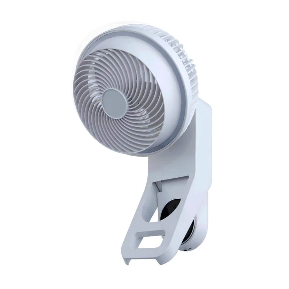 Tidoin 7 in. White 3-Speed Mounted Wall Fan with Adjustable Tilt, Timer and Remote Control 1 Tidoin 7 in. White 3-Speed Mounted Wall Fan with Adjustable Tilt, Timer and Remote Control