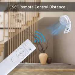 Tidoin 7 in. White 3-Speed Mounted Wall Fan with Adjustable Tilt, Timer and Remote Control 14 Tidoin 7 in. White 3-Speed Mounted Wall Fan with Adjustable Tilt, Timer and Remote Control -Fans Shop white wall mounted fans dhs ydw11 3290 76 1000