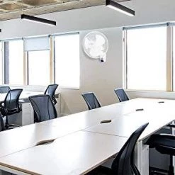 Aoibox 16 in. White Digital Wall Mount Fan with Remote Control 3-Speed-3 Oscillating Modes 72 in. Power Cord, ETL Certified -Fans Shop white wall mounted fans snmx030 31 1000