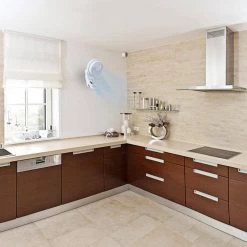 Aoibox 7 in. White Wall Mount 3-Speed Air Circulation Fan with 15-Hours Timer, 60° Oscillation and Remote Control -Fans Shop white wall mounted fans snmx2875 44 1000